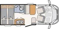 Bild 3 Dethleffs Globebus T1 SAT/TV