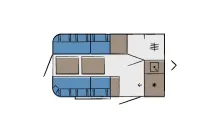 Grundriss Tag Hobby Beachy 360 Modell 2026