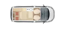 Grundriss Tag Bürstner Copa C 500 Sport 16697 Euro SparHighlight