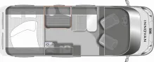 Grundriss Tag LMC Innovan 590 170PS/Autom/Innovan/Sicherheits-Paket