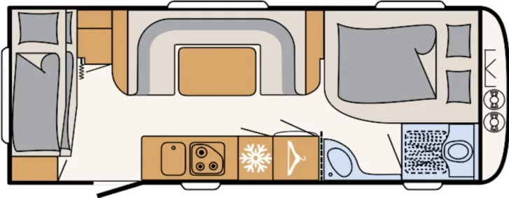 Fahrzeugbild Dethleffs Camper 560 FMK #2