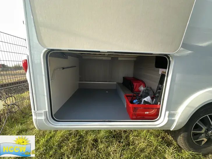 Heckgarage Hobby Optima ONTOUR T65 HFL SAT & ZV / Radio,Navi + RFK