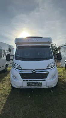 Frontal Vorne Hobby Optima ONTOUR T65 HFL SAT & ZV / Radio,Navi + RFK