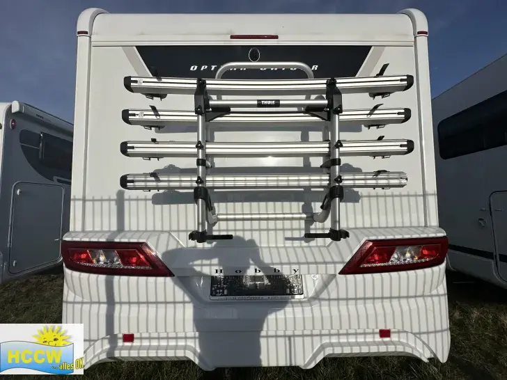Frontal Hinten Hobby Optima ONTOUR T65 HFL SAT & ZV / Radio,Navi + RFK