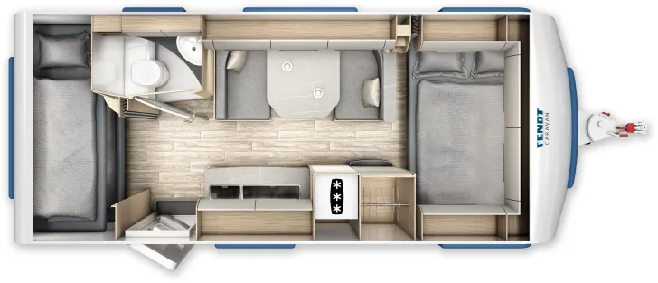 Grundriss Tag Fendt Bianco Selection 515 SKM