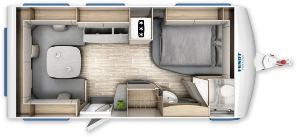 Tagesgrundriss Fendt Bianco Selection 465 SFB