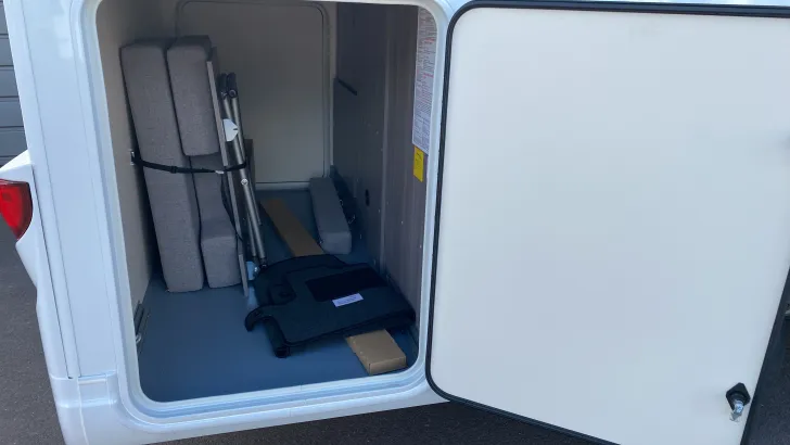 Heckgarage Hobby Optima ONTOUR Edition V65 GE TV-SAT Anlage