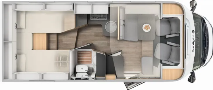 Grundriss Tag Sunlight Adventure T 67S Hubbett