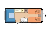Grundriss Tag Hobby De Luxe 540 UL Modell 2026