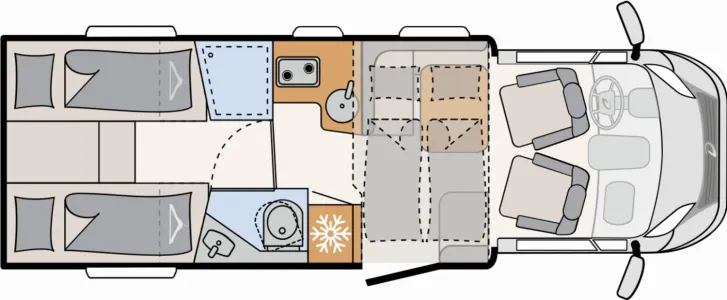 Fahrzeugbild Dethleffs Just Camp Active T 7052 EB #2
