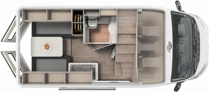 Grundriss Tag Carado pro CV 541 Ihr Vorteil. Unser Service.