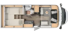 Grundriss Tag Sunlight V 67S ADVENTURE EDITION AKTION Ready on Roll bis 31.5.