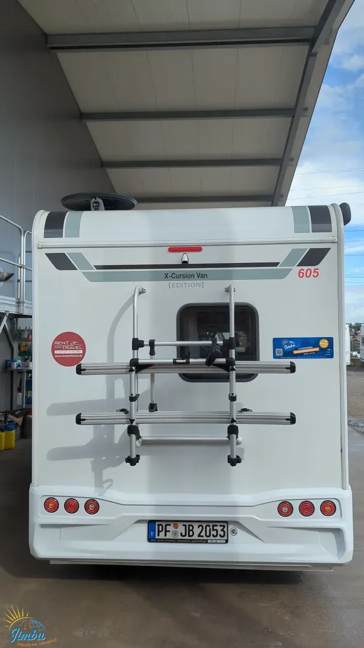 Frontal Hinten Weinsberg X-CURSION VAN 500 LT EDITION [PEPPER] 150 PS / Automatik, 605 - 1062