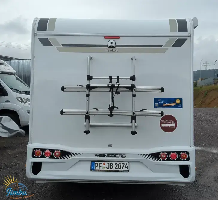 Frontal Hinten Weinsberg CaraLoft 600 MEG 130 PS / Schalter, 1120 - 610