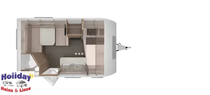 Grundriss Tag Knaus Sport 400 QD (2026)