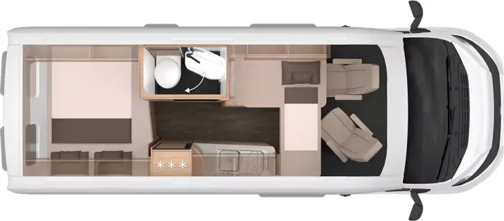 Grundriss Nacht Knaus BoxLife 600 MQ Platinum Selection