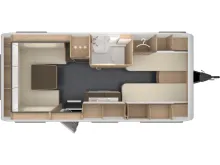 Grundriss Tag Tabbert Pantiga 490 E 2,3 Finest Edition Modell 2026 ; AKTIONSPREIS