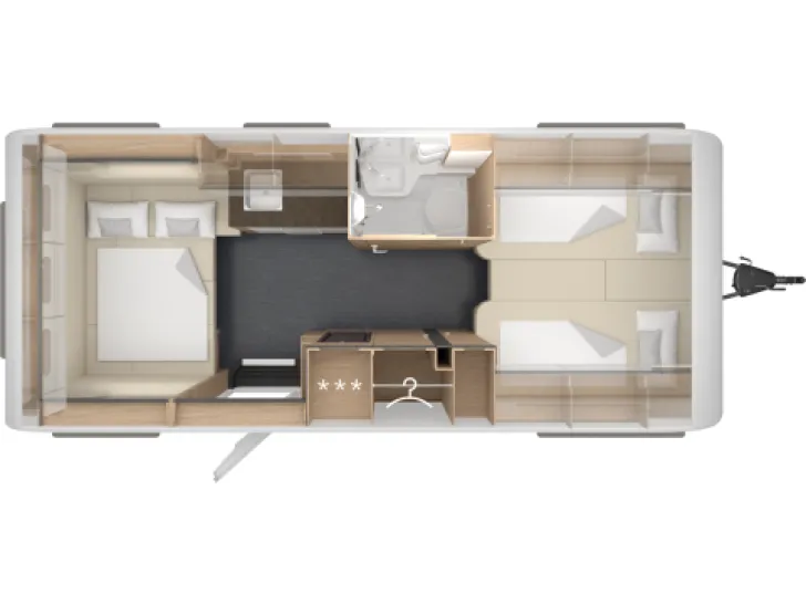 Grundriss Nacht Tabbert Pantiga 550 E 2,3 Finest Edition *2026*Mover inklusive