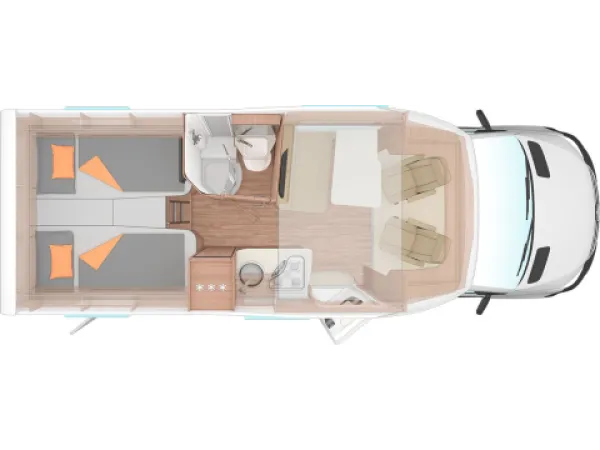 Tagesgrundriss Weinsberg CaraCompact EDITION PEPPER 640 MEG Suite Tagesgrundriss Weinsberg CaraCompact EDITION PEPPER 640 MEG Suite
