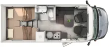 Grundriss Tag Hymer ML-T 570 CrossOver MB*Allrad*Automatik*190PS