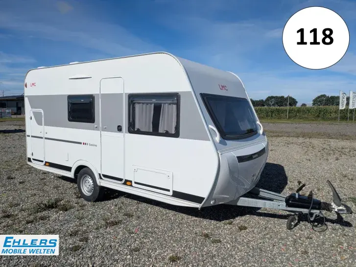 Fahrzeugbild LMC Sassino 390 K GFK-Bug-Dach-Heck/Anti-Schlingerkupplung/1,36t #1