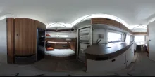 360° Innenansicht Hymer Eriba Eriba Touring 560 Mover, Markise, Radträger