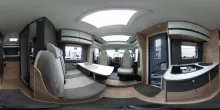 360° Innenansicht Dethleffs Globebus Camp T 1 Navi+RFK,Voll-LED-Scheinwerfer