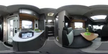 360° Innenansicht Hymer ML-T CrossOver 570 18-Zoll-Deltas, GFK-Dach, TV