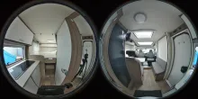 360° Innenansicht Carado V 347 NEU26|SAT/TV|Clever-Lift-Bett|Pro+ Paket