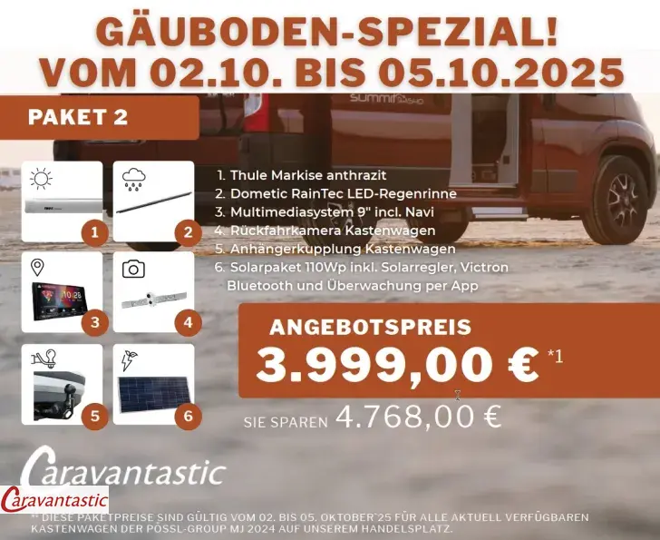 Fahrzeugbild Pössl H-LINE SUMMIT 540 PRIME #1