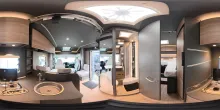 360° Innenansicht Dethleffs Trend T 6817 EB GT Hubbett Markise NAVI Kamera