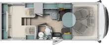 Grundriss Tag Laika Kosmo H 1319