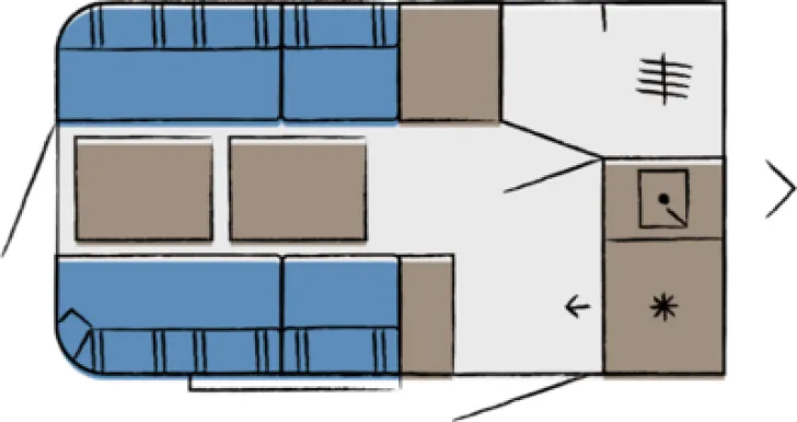 Grundriss Tag Hobby Beachy 360