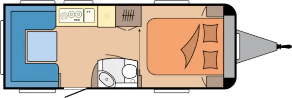 Tagesgrundriss Hobby Excellent Edition 540 UFf