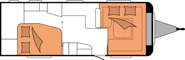 Nachtgrundriss Hobby Prestige 660 WFC