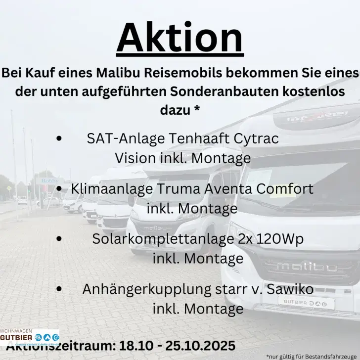 Fahrzeugbild Malibu T 500 QB #1
