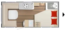 Grundriss Tag Bürstner Premio 455 TS