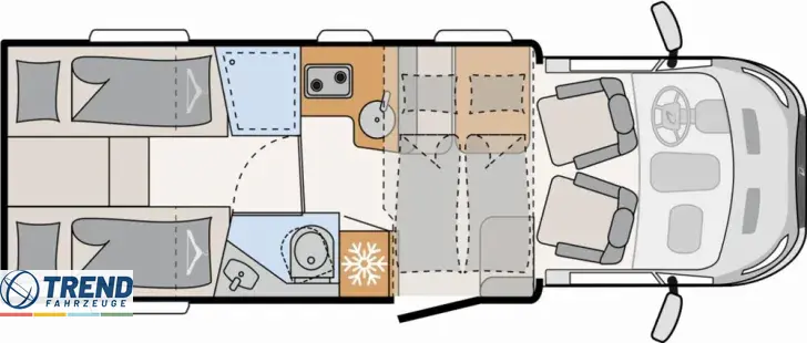 Fahrzeugbild Dethleffs Just Go! T 7055 EB #2