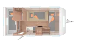 Grundriss Nacht Weinsberg CaraCito 470 QDK *Cara Cito-Paket*