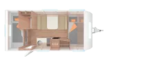 Grundriss Tag Weinsberg CaraCito 470 QDK *Cara Cito-Paket*