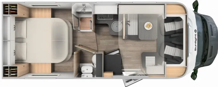 Grundriss Tag Sunlight Adventure T Ford 690L