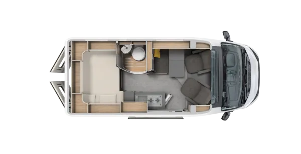 Tagesgrundriss Laika Ecovip 540 Tagesgrundriss Laika Ecovip 540