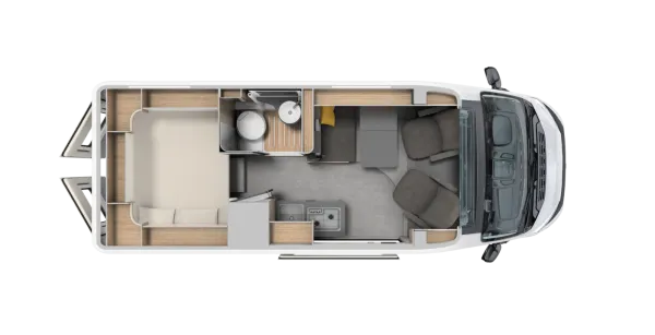 Tagesgrundriss Laika Ecovip 600 Tagesgrundriss Laika Ecovip 600