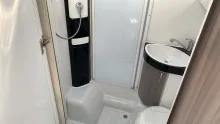 Toilette Hobby Optima ONTOUR Edition V65 GE TV-SAT Anlage