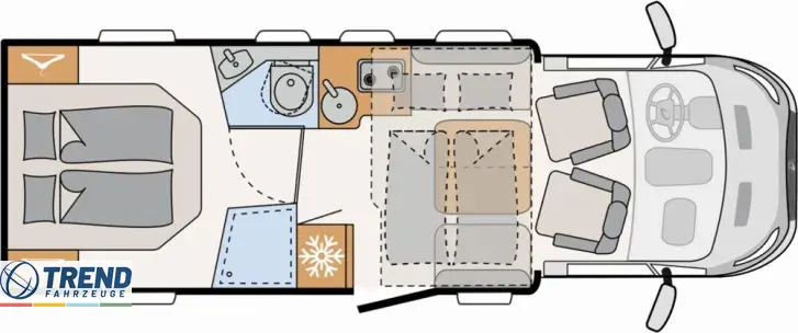 Fahrzeugbild Dethleffs Just Go! T 7055 DBL #5
