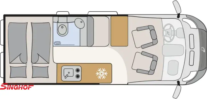 Grundriss Tag Dethleffs Globetrail 600 DK Fiat WINTERFEST!!!