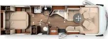 Grundriss Tag Carthago chic s-plus I 64 XL QB (285)