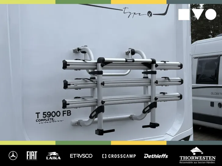 Fahrzeugbild Etrusco T 5900 FB 8-Gang Fahrradträger SOLAR NAVI KAMERA #6