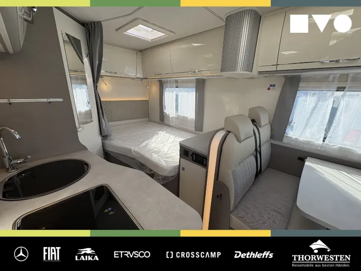 Fahrzeugbild Etrusco T 5900 FB 8-Gang Fahrradträger SOLAR NAVI KAMERA #14