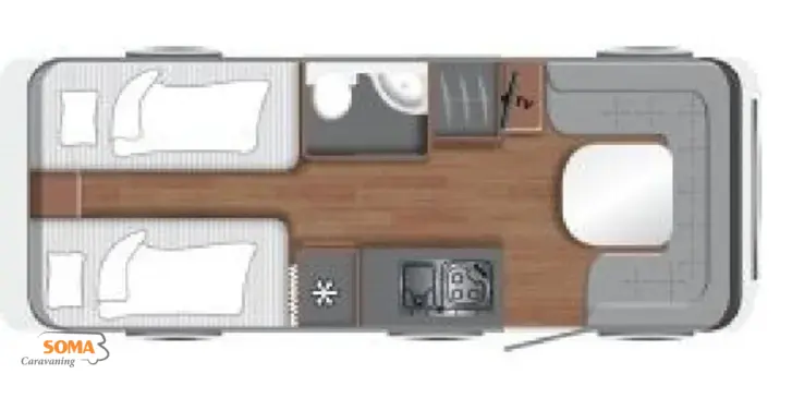 Grundriss Tag Soma Camp Comfort 530 E